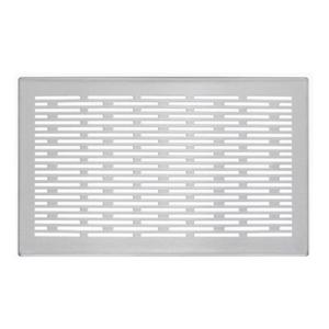 GRIGLIA DESIGN GENUA 260 X 160 INOX