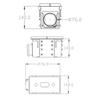 BOCCHETTA INCASSO CLD-K75 224X118X115 INN. 140 Foto 2