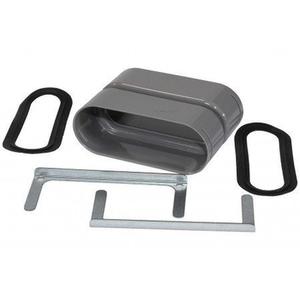 RACCORDO DI GIUNZIONE FLAT-51 CON GRAFFE E ORING