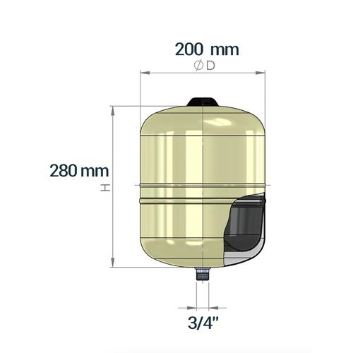 VASO AUTOCLAVE MULTIUSO LT. 8 HYDRO-PLUS E Foto 3