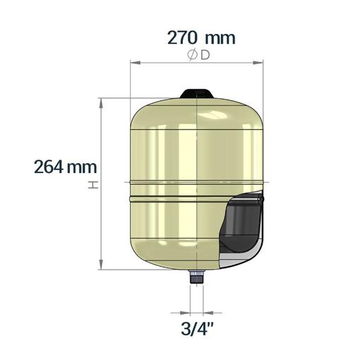VASO AUTOCLAVE MULTIUSO LT. 12 HYDRO-PLUS E Foto 3