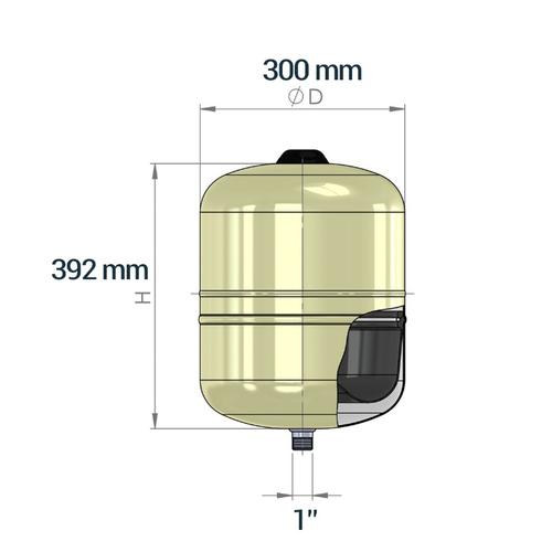VASO AUTOCLAVE MULTIUSO LT. 24 1" HYDRO-PLUS E Foto 3