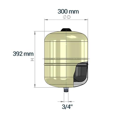 VASO AUTOCL. MULTIUSO LT. 24 3/4" HYDRO-PLUS E Foto 3