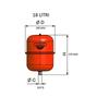 VASO ESPANSIONE X TERMO LT. 4 CE CAL-PRO Foto 23