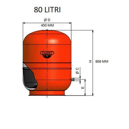 VASO ESPANSIONE X TERMO LT. 4 CE CAL-PRO Foto 27