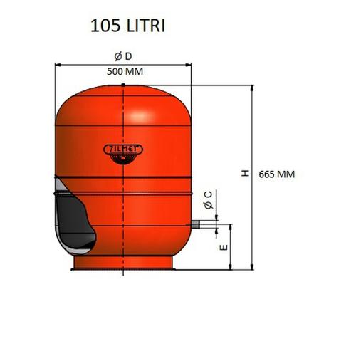 VASO ESPANSIONE X TERMO LT. 4 CE CAL-PRO Foto 28